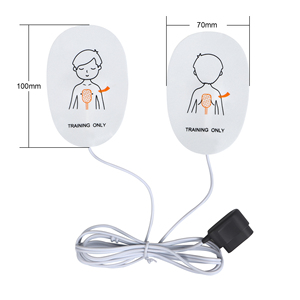 Dispositif de formation AED rechargeable à longue autonomie XFT-120G certifié CE/ISO13485 avec électrodes pour adultes et enfants, modèle anatomique - Product Image 2