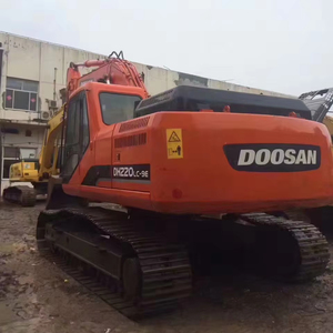 Excavadora de orugas de segunda mano DOOSAN DH220LC de 22 toneladas usada en stock DH210W DH220LC DX225LC DH225LC a la venta en Shanghai - Product Image 1