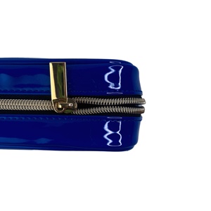 Custom Logo Mirror Bag ODM OEM customization BSCI PU Leather Cosmetic Bag <b>Storage</b> Travel <b>Makeup</b> Bag - Product Image 3