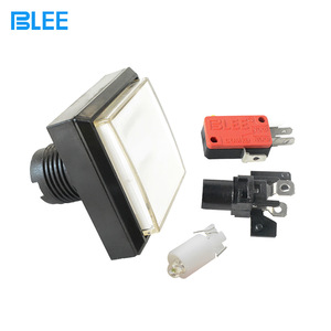 สวิตช์ปุ่มเรืองแสงสำหรับคอนโซลเกม Blee ขนาด 51 มม. ขอบพลาสติกทรงเหลี่ยม สำหรับจอยสติ๊กคอนโทรลเลอร์ - Product Image 3