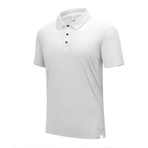 Camiseta Polo Personalizada de Nailon de Manga Corta, Color Sólido, Uniforme de Trabajo, Uso Diario - Product Image 3