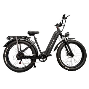 <b>26</b> Inch Snow Fat Tire Aluminum Ebike 500w 48v Lithium Battery Rear Hub Motor 7 Speed Adults - Product Image 1