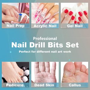 Fabricante de Brocas para Uñas, Brocas para Uñas Resistentes al Calor, Brocas para Uñas con Logotipo Personalizado, Brocas para Uñas 5 en 1 de Alta Calidad al por Mayor, Broca de Corte Cruzado - Product Image 3