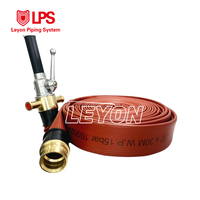 Sistem Sprinkler Kebakaran LEYON FM UL, Adaptor Selang Hidran Kebakaran 1.5" Nst Female X 1.5" Npt Male Hex Nipple, Kopling Selang Kebakaran Kuningan