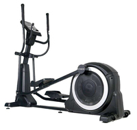 Elliptique pliable compact pour entraînement aérobie en intérieur, mouvement fluide, machine de fitness pour le remodelage corporel, idéal pour la maison et la salle de sport