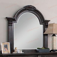 NEUES 5-teiliges Queen-Poster-Schlafzimmer-Set in Grau, Traditionelle Möbel, Elegantes Massivholz-Schlafzimmermöbel-Set