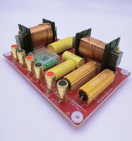 Filtre de fréquence professionnel passif 2 voies pour haut-parleurs, réseau de division de fréquence audio, accessoire audio professionnel Hi-Fi