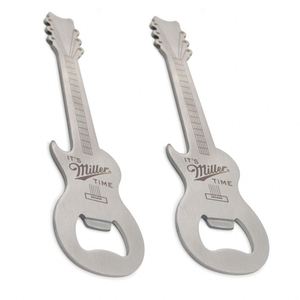 Tùy chỉnh khắc logo <span class=keywords><strong>Epoxy</strong></span> mở chai Keychain Guitar hình mở chai Keyring - Product Image 2