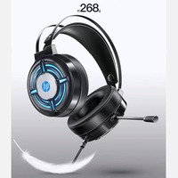 Casque de jeu HP H120G pour PC de bureau et ordinateur portable, casque stéréo professionnel avec son surround, microphone intégré
