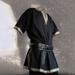 Disfraz de Cosplay de estilo medieval Europeo Americano, Top de manga corta con cuello <span class=keywords><strong>en</strong></span> V para Halloween con personaje Echo, <span class=keywords><strong>en</strong></span> Stock 2025 - Product Image 3