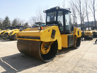 GZMA GZC204P Compacteur vibrant à double tambour de 3,8 tonnes, compresseur de sol hydraulique 26,5 kW 30 KN 0~12 km/h, faible coût d'entretien, 25 % de réduction sur les frais de route