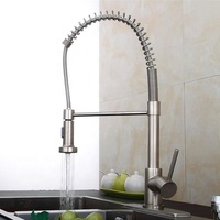 Zwo Azeta — robinets mitigeurs modernes extractibles en laiton pour évier de cuisine, finition en cuivre et Chrome