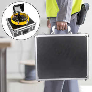 Taşınabilir yüksek çözünürlüklü Analog kutu kamera boru hattı endoskop sistemi beş inç CMOS sensör DVR H.264 su geçirmez/hava - Product Image 3