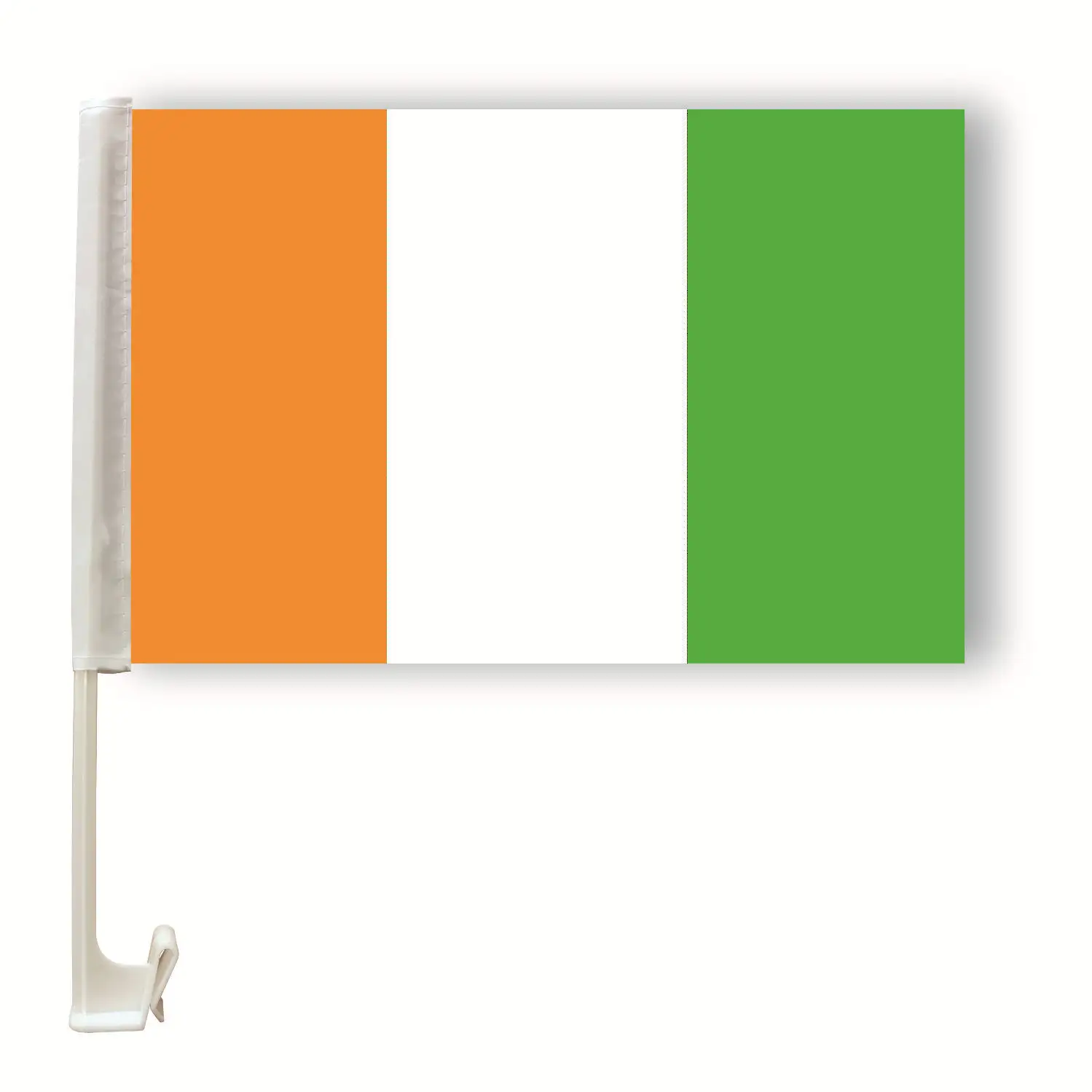Sunshine Car Flag Cote d'Ivoire Car Flag Car Window Flag With Pole you can customize the pattern you want