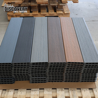 Panneaux décoratifs faciles à installer, clôture de jardin écologique avec panneau composite imitation bois, panneau de clôture extérieur en WPC pour l'intimité