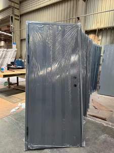 Puertas Cortafuego Comerciales de Nuevo Diseño, Acabados Personalizables, Certificación CE, Construcción Moderna de Acero para Supermercados y Apartamentos - Product Image 6