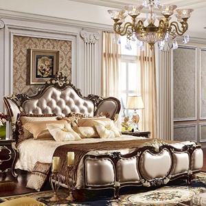 Set di Mobili Nobili per Camera da Letto Letto King Size di Lusso, Set di Arredamento Moderno di Lusso da Possedere - Product Image 4