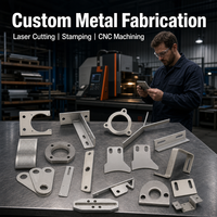 Fabrication sur mesure de tôles en acier inoxydable 304, aluminium, fer galvanisé, y compris le pliage, le soudage, la découpe laser, pièces en tôle