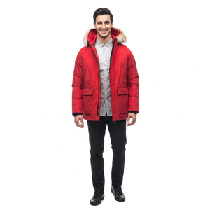 Veste parka pour homme en gros, manteau d'hiver, veste grande taille, fabrication pakistanaise, qualité supérieure, veste parka pour homme - Product Image 1