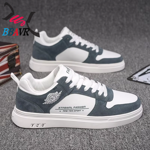 Soldes – Chaussures de course blanches pour hommes, nouvelle tendance automne, décontractées, à semelle épaisse, respirantes, avec doublure en maille, polyvalentes - Product Image 4