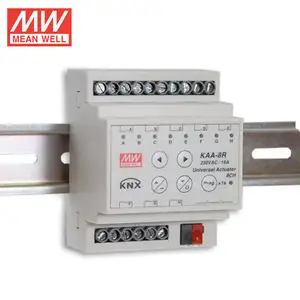 Low Price Meanwell 21v 31v Dual Power Supply KNX Universal Actuator Function KAA-8R Series