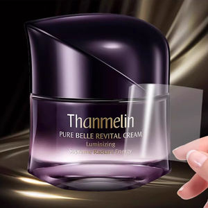 Özel DTF UV Transfer çıkartmaları ince yapışkan altın folyo kristal etiketler marka logosu dudak parlatıcısı tüpleri kozmetik şişe kavanoz ambalajı - Product Image 4