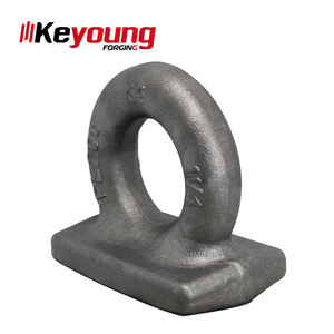 Yeux d'attelage de remorque droits forgés à usage intensif de vente chaude - Product Image 1