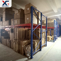 Sistema de Estanterías Industriales de Alta Resistencia GXM, Estanterías de Acero Ajustables para Almacenes, Sistema de Paletización Duradero para Almacenes