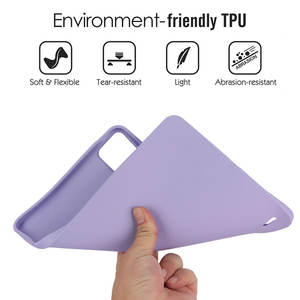 Laudtec Pbk245 funda de silicona líquida para tableta Simple Business Slim ligero agradable a la piel funda anticaída para <span class=keywords><strong>Xiaomi</strong></span> Pad 6 <span class=keywords><strong>5</strong></span> <span class=keywords><strong>Pro</strong></span> - Product Image 3