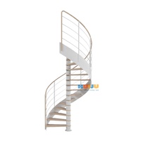 HJ Offre Spéciale escalier en colimaçon escalier rond d'occasion escalier en colimaçon extérieur pour maison et villa