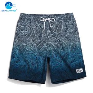 Shorts <span class=keywords><strong>de</strong></span> plage amples tendance à séchage rapide et résistants à l'eau pour hommes et femmes, maillots <span class=keywords><strong>de</strong></span> <span class=keywords><strong>bain</strong></span> décontractés 100 % polyester pour les vacances à la plage - Product Image 2