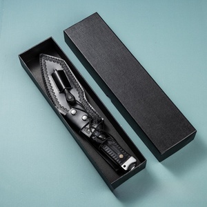 Cuchillo de Supervivencia Táctico Personalizable Mountain Patroller Ver2.0 LS117 DIY OEM con Mango de Madera y Hoja Recta de Acero Inoxidable - Product Image 2