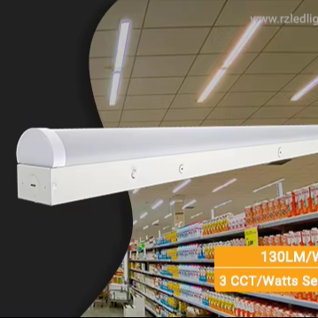 LED Linear Light Dimmable Aluminum Wall Light 3500K 4100K 5000K White 5-Year Warranty 120 Beam Angle