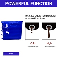 Fabricant Best-seller 55 gallons tambour d'huile régulation de la température isolation thermostat chauffage ibc couverture chauffante