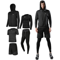 Vêtements de sport pour la course à pied, ensembles de t-shirts, sweats à capuche de gym, vêtements de sport grande taille, t-shirts, vestes, costumes pour hommes, vêtements d'entraînement