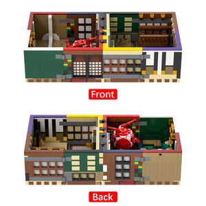 MOC1666 Château Infini 2.0 Anime 1450 pièces Akaza Kokushibo Douma Nakime Kaigaku Kibutsuji Muzan Blocs de construction à assembler Jouet pour enfants - Product Image 4