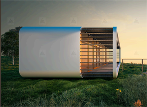 Nuevas Villas Móviles de Acero Tecnológicas 2026 con Baño, Cocina y <span class=keywords><strong>Dormitorio</strong></span> Confortables para Parques, Supermercados y Apartamentos - Product Image 2