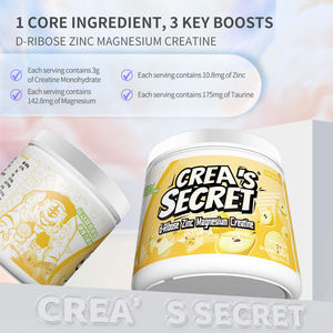 Poudre de créatine OEM/ODM pour la nutrition sportive avec D-ribose, zinc et magnésium pour la préparation avant l'entraînement et le développement musculaire - Product Image 3