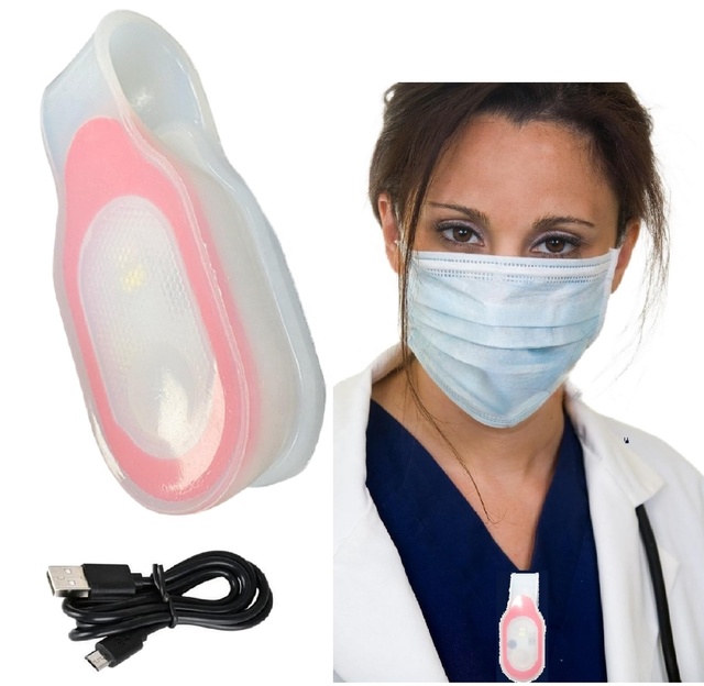 LINLI Mini Size Clip LED USB Charging Magnet Light Portable LED Light Work Light Rechargeable for Nurses Hand Free