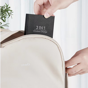 ขาตั้งที่ชาร์จไร้สายแบบแม่เหล็ก3 in 1แบบพับได้15W ชาร์จเร็วสำหรับโทรศัพท์หูฟังนาฬิกา - Product Image 5