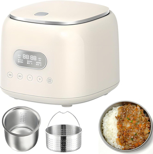 Cuisinière à riz électrique numérique multifonction de haute qualité 2,5 L avec cuve intérieure en acier inoxydable pour cuisson à faible teneur en sucre - Product Image 2