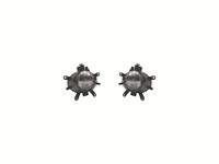 Kit de Carrosserie Complet avec Pare-Chocs Avant MT Amélioré et Modifié Type Usine pour BMW Série 3 E46, Incluant Calandre Anti-Brouillard