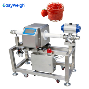 Détecteur <span class=keywords><strong>de</strong></span> métaux pour l'industrie alimentaire en acier inoxydable avec indice <span class=keywords><strong>de</strong></span> protection IP66 pour saucisses, sauces, lait, boissons Easyweigh FMD-PL100 - Product Image 1