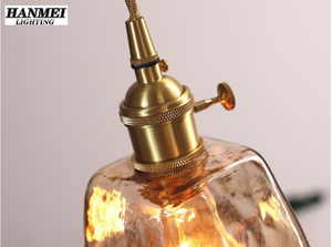Lampada <span class=keywords><strong>a</strong></span> <span class=keywords><strong>Sospensione</strong></span> Moderna Nordica in Ottone e Vetro per <span class=keywords><strong>Cucina</strong></span>, Ristorante, Soggiorno, Lampadari e Luci Pendenti - Product Image 5