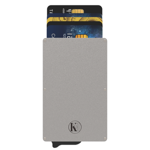 Custom Fashion Anti-Theft & RFID Blocking Aluminum <b>Card</b> <b>Holder</b> 6 Inch Mixed Colors Low MOQ for Credit <b>Cards</b> - Product Image 1