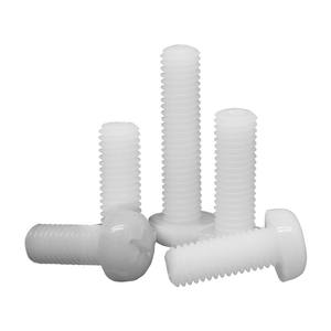 Tornillos de Máquina de Cabeza Cruzada Phillips de Microplástico PA66 DIN 7985, Tornillos de Nylon M2 M2.5 M3 X 6mm 8mm 10mm 25mm - Product Image 6