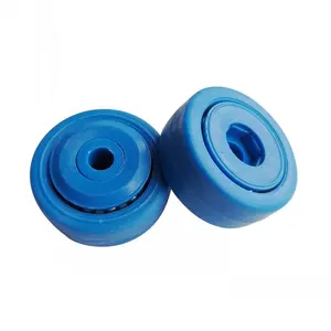 D47mm POM Roller Polia para Aves Abate Linha Transportadora Overhead Nylon Molding Injection Products Oem Plastic Support