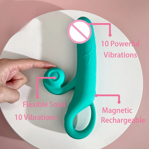 Vibra Caracol Vibrador Vibrador Flexível para Perfeito Clitóris Fit Coelho Vibrador 10 Poderosas Vibrações Sexo Brinquedo Mulheres Masturbar-se Massagem - Product Image 2