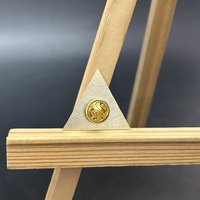 Insignes de conception de logo maçonnique personnalisés de haute qualité insignes de sérigraphie en émail dur doux épinglettes