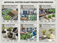 Plante artificielle Vcare Bonsaï 26 cm, verdure réaliste faite à la main pour la décoration intérieure du salon